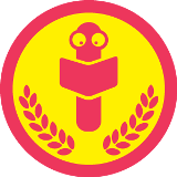 Bookworm Bender Badge Foursquare