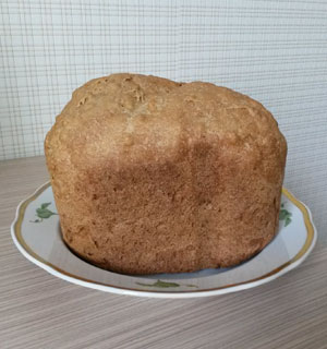 Черный хлеб с семечками в хлебопечке Panasonic SD-2501WTS